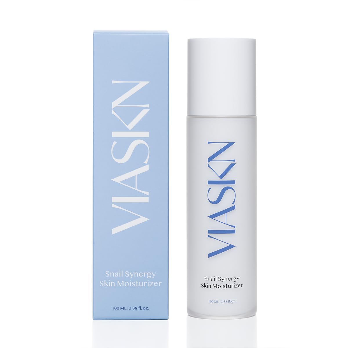 VIASKN Synergy Moisturizer – Korean Snail Mucin Anti-Aging Cream for Wrinkles & Fine Lines – Hydrating, Firming Face Cream with Cica, Adenosine & Berry Complex