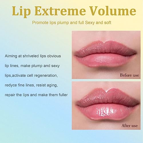 Lip Plumper Set - Lip Plumper Extreme - Plumping Lip Gloss - Lip Enhancer Plumper - Lip Moisturizer for Dry Lips - Lip Filler Plumper - Volumize Lips Instantly for Thicker & Fuller Lips1