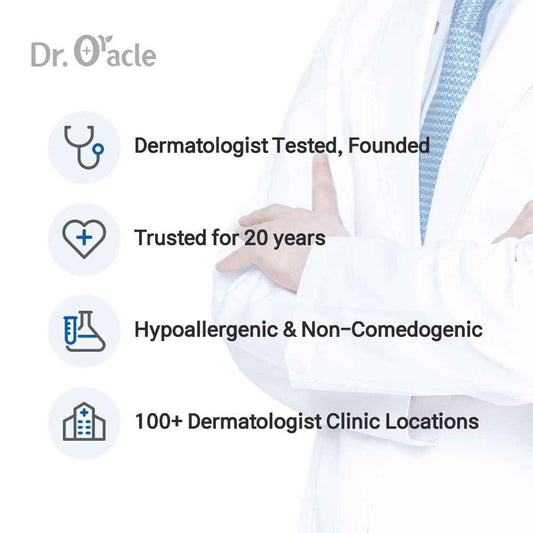 DR.ORACLE Ampoule Hyaluronic Acid Serum for Face Korean Skin Care - Moisturizer Essence Anti-Aging Serum, Intense Hydration Moisturizing K Beauty (0.57o.z), Dermatologist Tested, Clinical Care