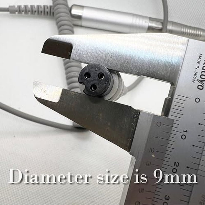 Brushless Nail Drill Handpiece Replacement (Silver)