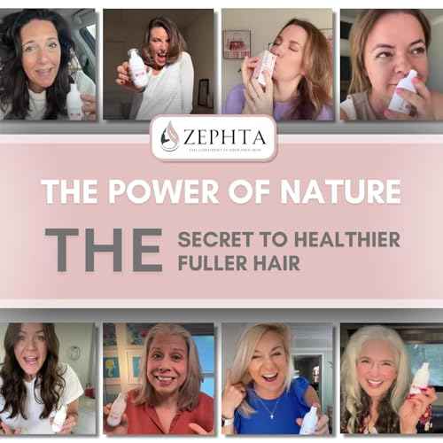 H-Regrow Hair Growth Spray ? With Rice Water, Biotin, Aloe Vera, Caffeine, and Ginger ? Hair Growth Product for Men and Women ? For Thinning Scalp