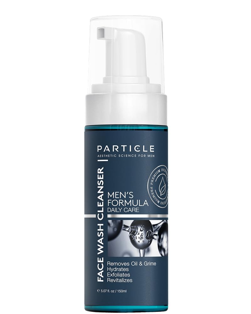Men's Anti-Aging Face Wash - Daily Moisturizing Cleanser | Hydrates & Revitalizes All Skin Types (5.07 Oz)