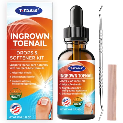 Ingrown Toenail Relief: Ingrown Toenail Tool for Men Women - Ingrown Toenail Removal Kit - Ingrown Toenail Corrector Drops - Ingrown Toenail Removal - Effective Solution for Ingrown Toenails - 30ml