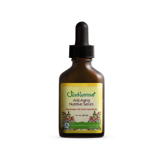 Anti Aging Nutritive Serum | Anti Wrinkle Facial Serum | Facial Skincare Serum for Men and Woman | Combat Dark and Age Spots | Just Nutritive | 1 Fl Oz