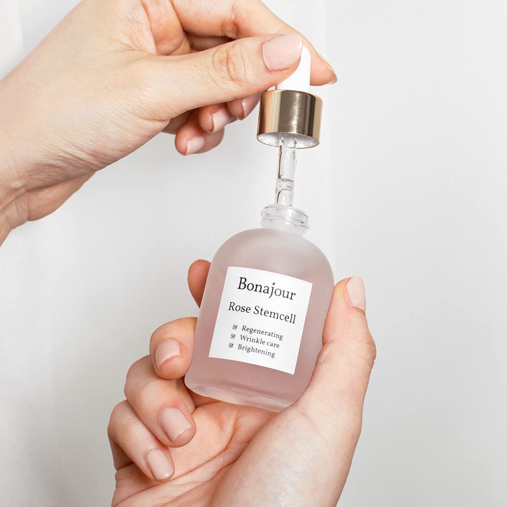 [BONAJOUR] Rose PDRN Stem Cell Serum - PDRN/4GF/Best Face Anti-Wrinkle & Aging, Brightening Care/Total Care Serum 1.0 Fl. Oz