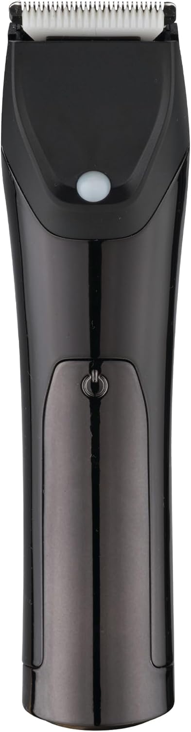 Barbasol Hair and Beard Trimmer - Rechargeable with Hypoallergenic Blades | 10 Length Settings & LED Screen