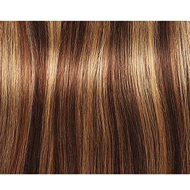 P4/27 Highlight Blonde Bundles Human Hair Straight Bundles 22 Inch Brown Straight Bundle Human Hair Extensions Unproceesed Virgin Hair 100 Gram Per Bundle 1 Bundle