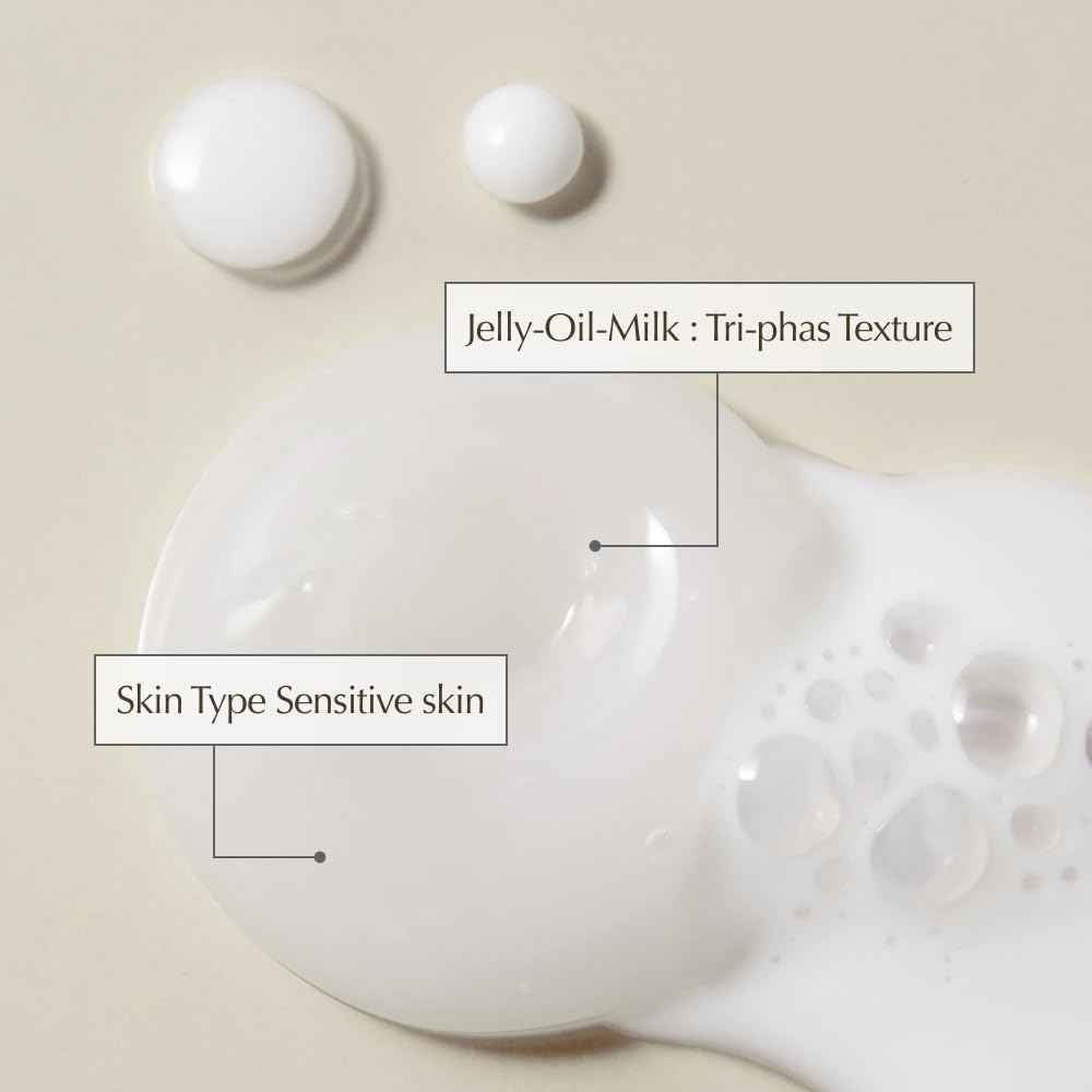 KAINE Kombu Jelly Oil Cleanser | Makeup Remover with Gel To Oil Type Cleanser, Gentle Cleansing, Korean Skincare 4.9 fl oz /145ml