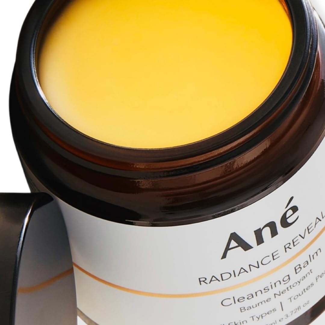 Ané Cleansing Balm Deep Cleansing Makeup Remover Balm with Travel-size Reusable Makeup Remover Cloth - 3.72 fl oz - Day & Night