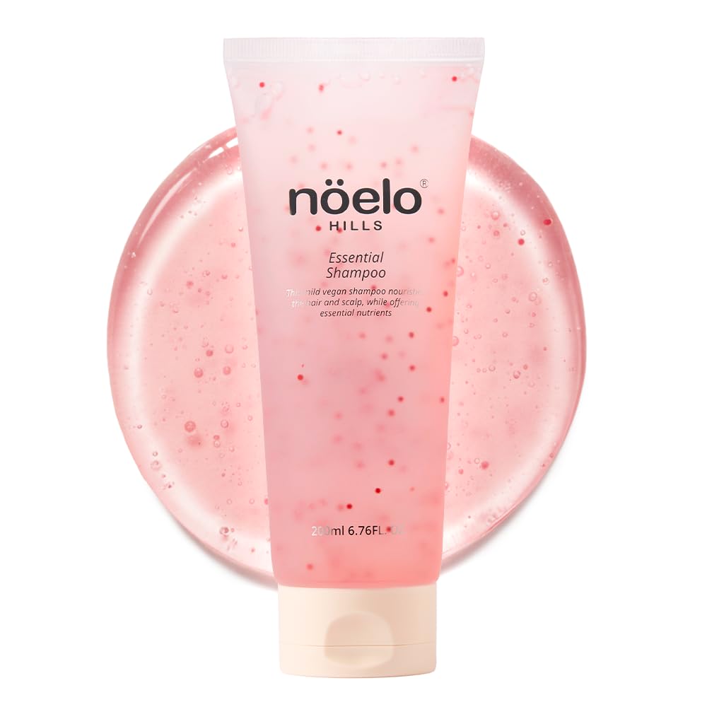 Noelo Hills Pregnancy & Postpartum Shampoo, Pregnancy Safe, Clean, Korean, K beauty with Panthenol, Allantoin, Soy Actives, 6.76 fl oz