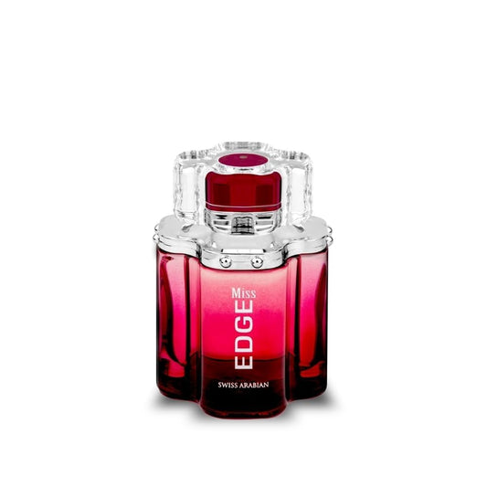Swiss Arabian Miss EDGE - Luxury Products From Dubai - Long Lasting, Addictive Personal EDP Spray Fragrance - Seductive Signature Aroma - 3.4 Oz