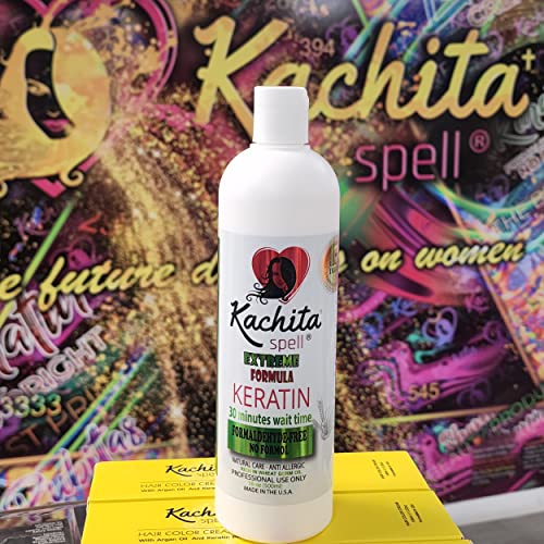 NEW Brazilian Keratin Treatment Formaldehyde Free Kachita Spell Hair Straighteners No Formol Made in USA