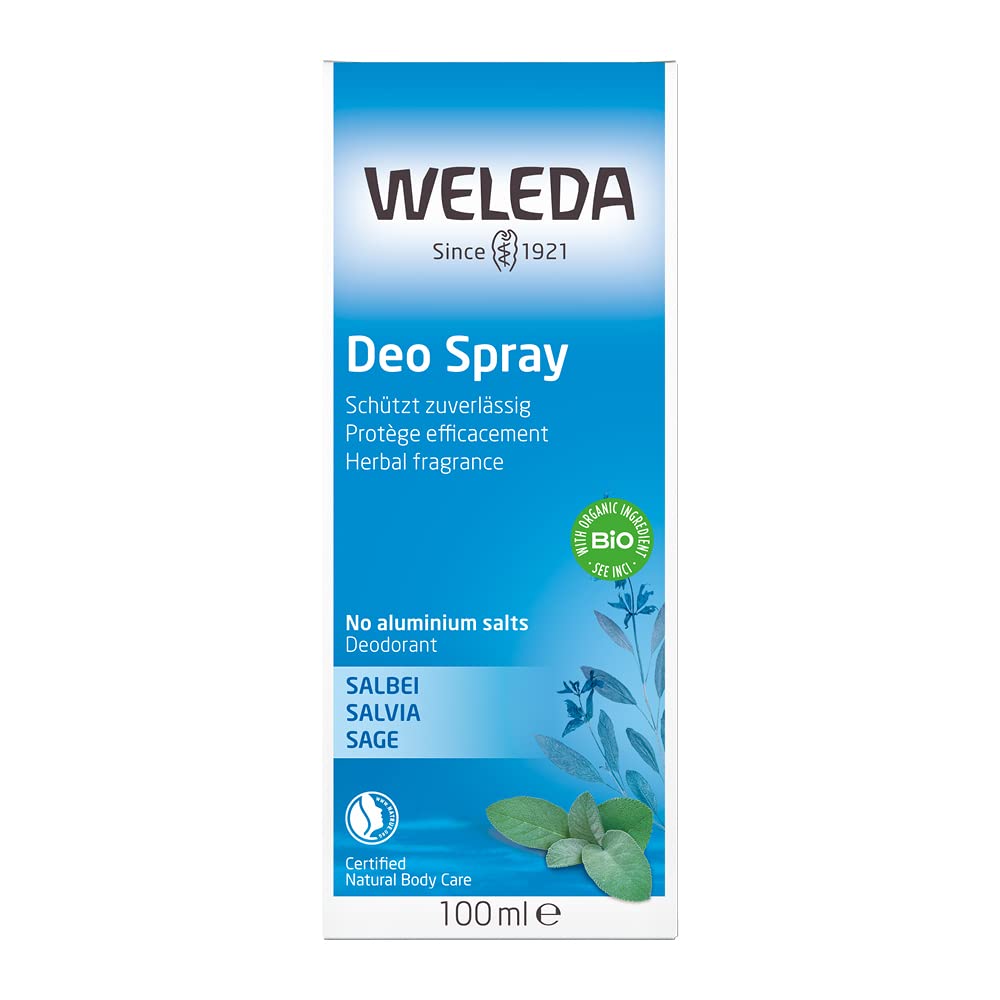 Weleda Sage Deodorant - Natural Odor Protection | 3.4 Fl Oz