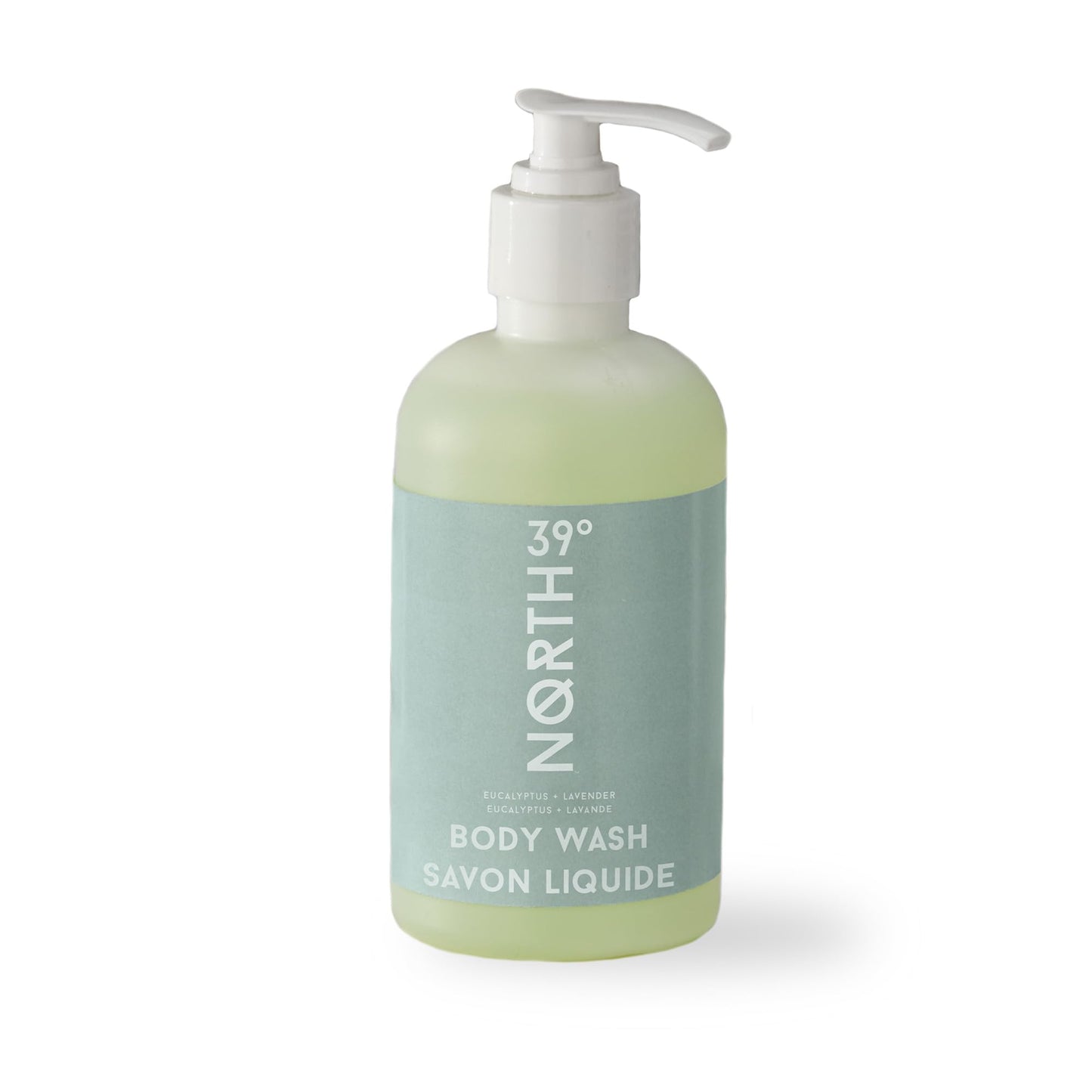 39° North Body Wash - Eucalyptus & Lavender Scent - Featured in Courtyard by Marriott and Residence Inn Hotels - Cleansing & Moisturizing - All Natural Body Wash - 8.5oz