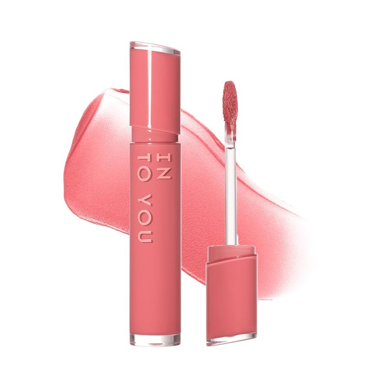 INTO YOU Velvet Matte Liquid Lipstick, Long-lasting Transfer-proof Lip Velvet Stain, Non-Sticky Waterproof Lip Tint, Smooth Silky Smudge-proof Lip Gloss, Full Coverage, for Women Makeup, VT01