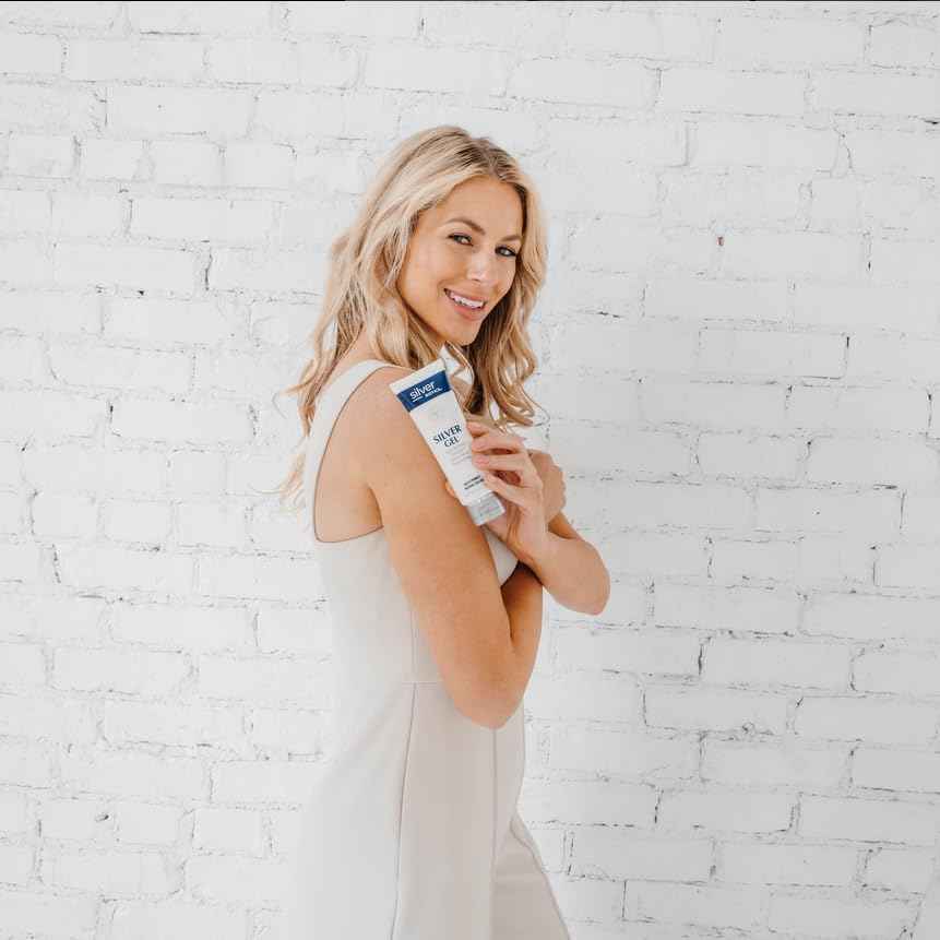 American Biotech Labs Silver Biotics Patented Multivalent SilverSol 20 PPM Soothing Skin Gel | Versatile 4.0 oz for Skin Comfort and Wellness