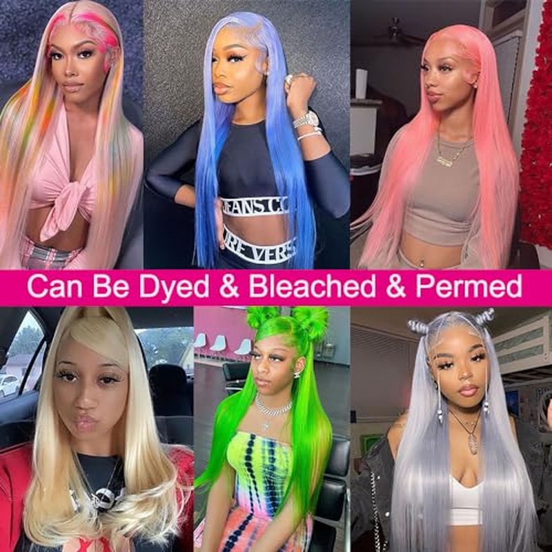 613 Frontal Straight 13x6 Transparent HD Lace Frontal Closure 12A Brazilian Virgin Remy Hair Free Part Ear to Ear Blonde Frontal Human Hair For Women Pre Plucked With Baby Hair 150% 18 Inch