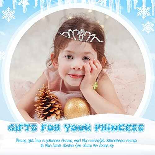 32 Pack Girls Crystal Tiara Crown Rhinestone Princess Queen Crown Women Toddler Kids Tiara Headband for Birthday Parties Wedding Prom Bridal Pageant