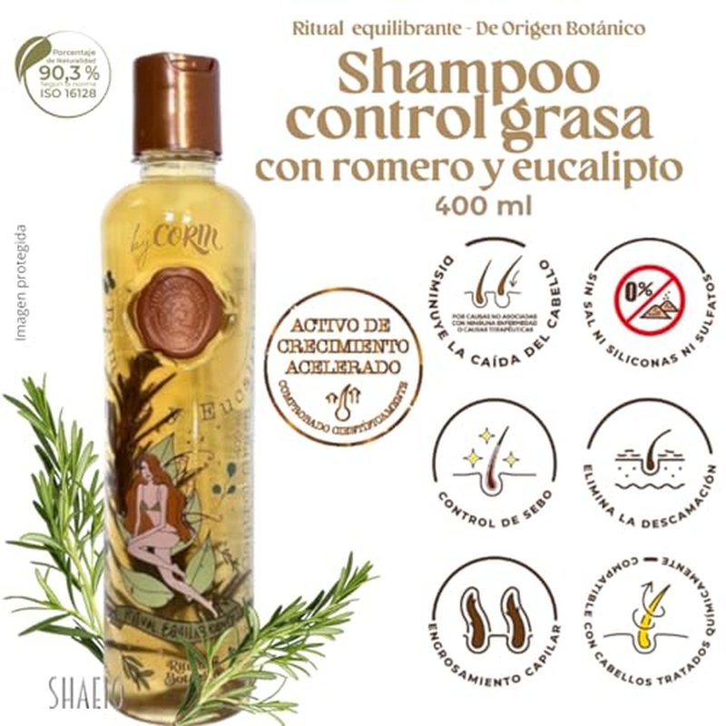 Kit 5 Crecimiento Acelerado y Ultra Reparador S.O.S: Shampoo de Romero, Mascarilla para el Cabello, Acondicionador Intensivo PLEX, DUO Termoprotector para Cabello (+ Obsequio TRENDY)