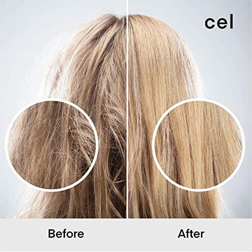 Cel Microstem Natural Hair Thickening Shampoo & Conditioner Set (2 x 8 fl oz) ? Stem Cell Anti Thinning Shampoo ? Professional Grade Biotin ? Sulfate & Paraben Free - Suitable for Men and Women