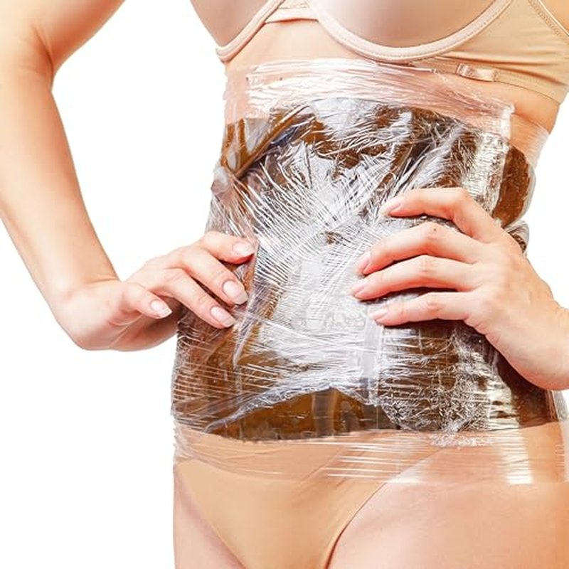 Stretch Marks Remover & Tighten Skin Whole Seaweed Leaves Body Wrap With Marine Collagen, Gotu Kola, Niacinamide, and Vitamin C.