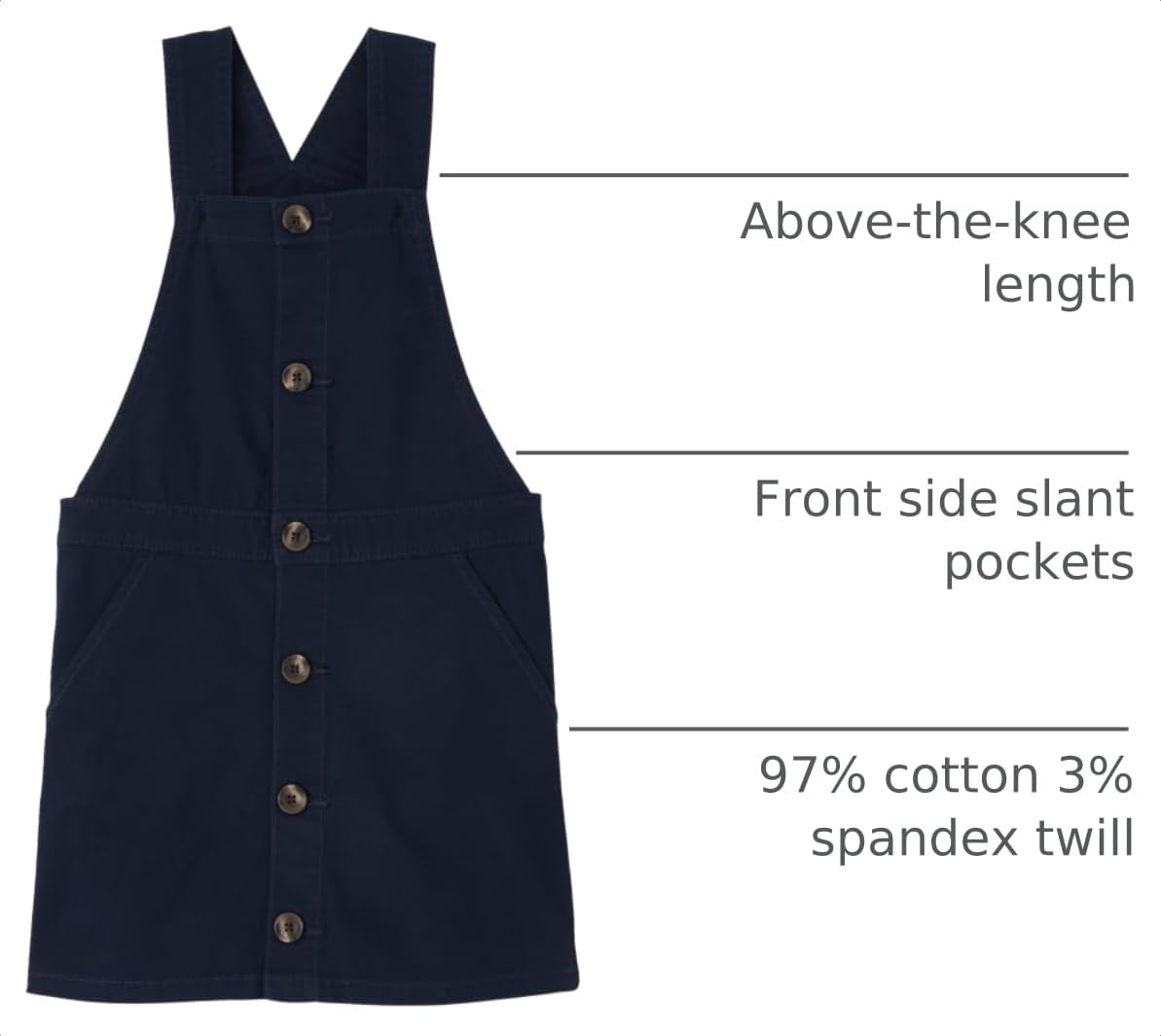 The Children's Place,Twill Skirtall,Girls,Null,Tidal