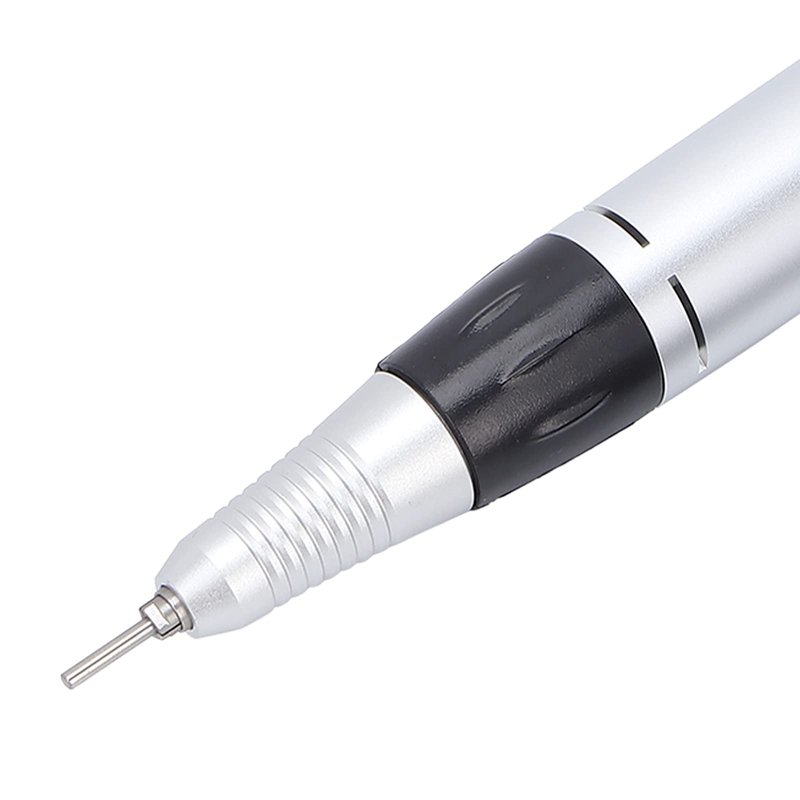 Electric Nail Drill Pen Handle Machine, Drill Polishing Replacement Handle Handpiece, Manicure Pedicure Polishing Shape Tools Design (Black)