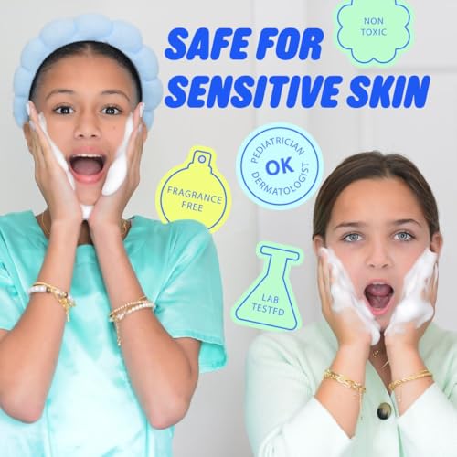 Pipa Skincare Daily Glow Bundle for Kids & Tweens ? Smooth Operator Moisturizer, Squeaky Clean Cleanser & Cute Pouch for Gentle, Hydrating, and Effective Daily Skincare - Kids Skin Care Gift Set