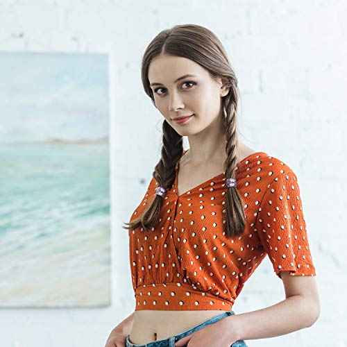 BBTO 20 Pieces Dental Gifts Hair Ties Tooth Scrunchies Headbands Elastic Ribbon Ponytail Holders Ropes No Crease Hairbands Dentist Accessories for Women Dental Hygienist Assistant Christmas Gifts