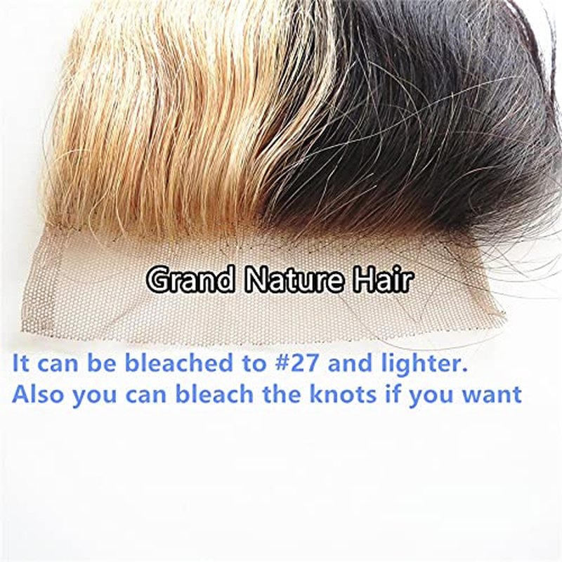 Grand Nature HD Lace Frontal Closure - 13x6, 5x5 Body Wave, 4x4 Straight, 13x4 Frontal
