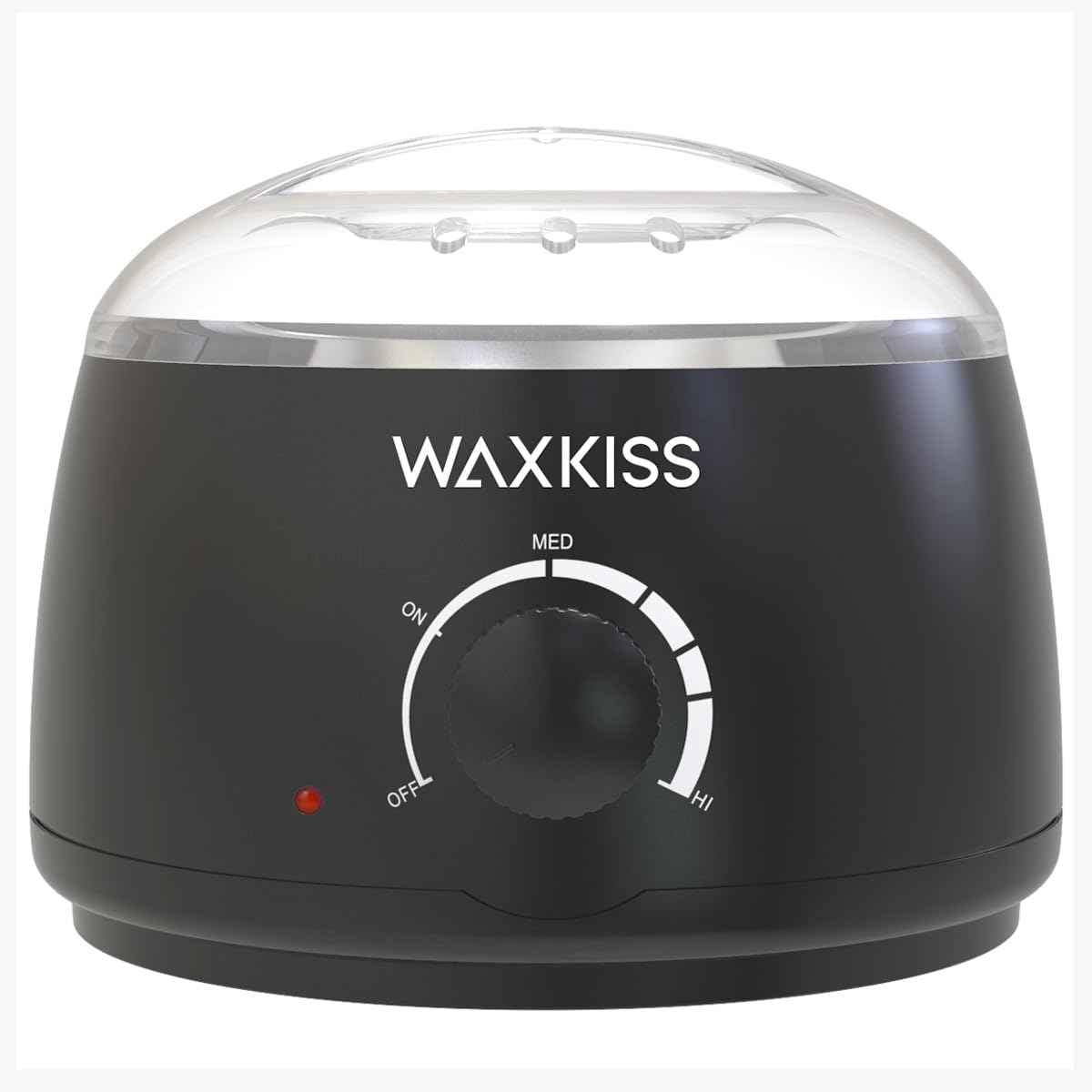 Waxkiss 14Oz Wax Warmer for Hair Removal, Professional Wax Melting Machine for Women Men With Aluminum Pot And See-Through Lid