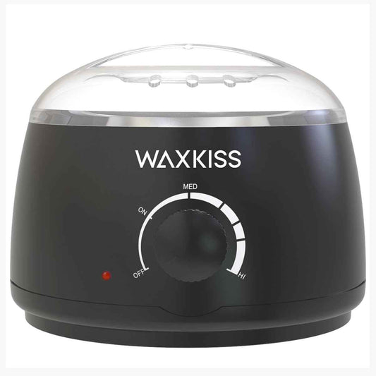 Waxkiss 14Oz Wax Warmer for Hair Removal, Professional Wax Melting Machine for Women Men With Aluminum Pot And See-Through Lid