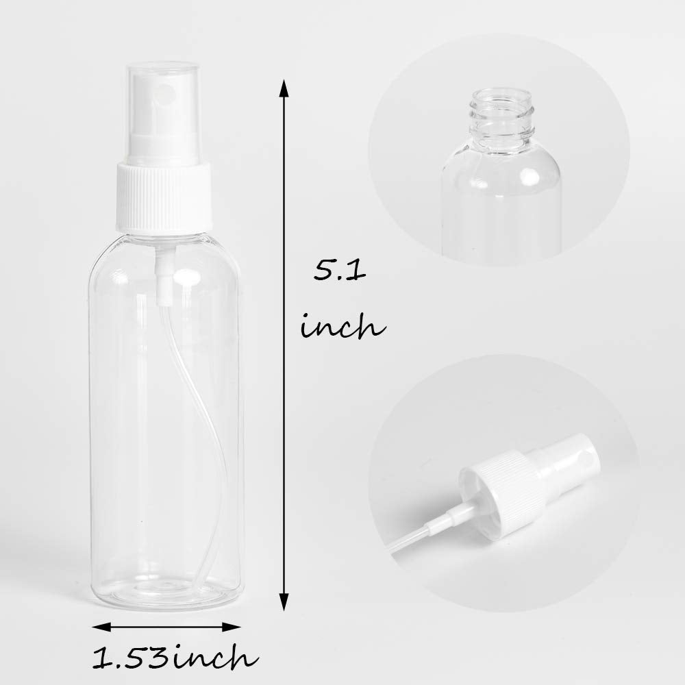 ZEJIA 40 Pack Small Spray Bottle, 2.7oz/80ml Travel Spray Bottle