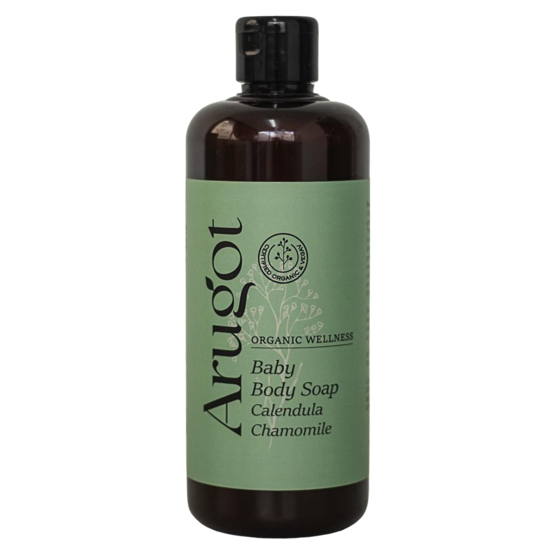 Organic Shampoo & Body Wash - Moisturizing Hyaluronic Acid Formula | Strengthens Hair & Nourishes Scalp