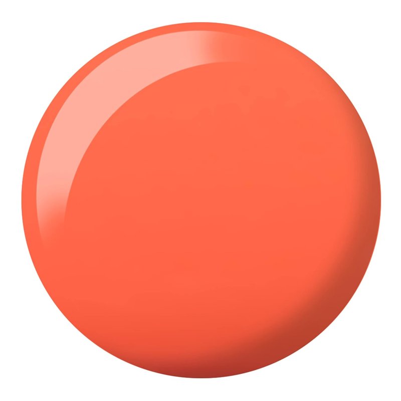 DND Gel Polish Set - Orange Collection UV/LED Gel & Air Dry Nail Lacquer | Chip-Free Duo 0.5 Fl Oz Each