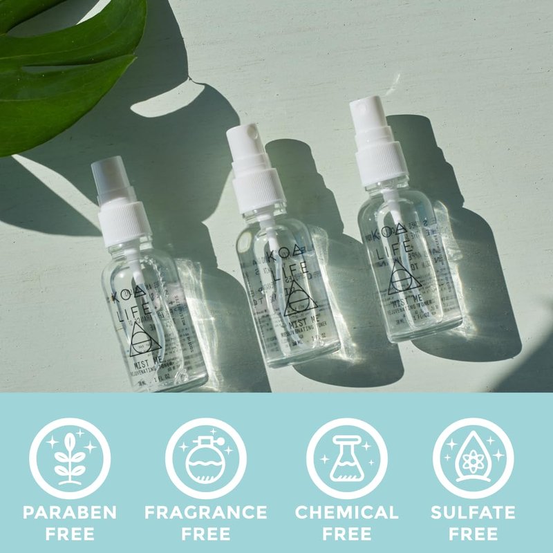 Rejuvenating Facial Mist Spray - Hydrating Witch Hazel & Eucalyptus Toner | 1 FL OZ