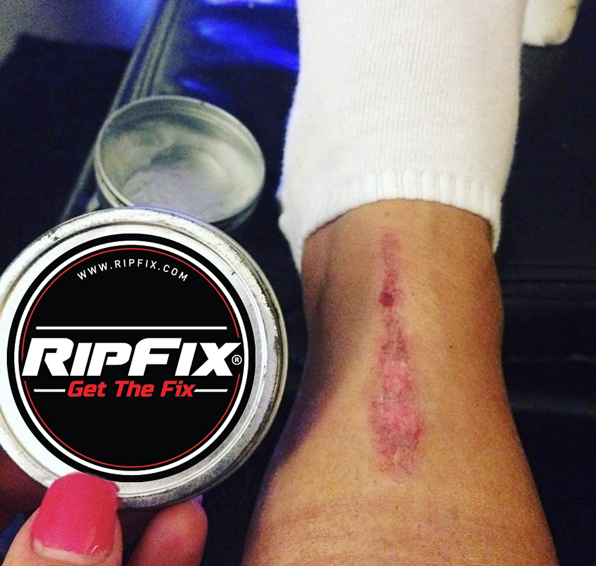 RipFix Hand Repair Balm - Moisturizing Salve for Dry, Cracked Hands | 3 Travel Tins (0.3 oz Each)