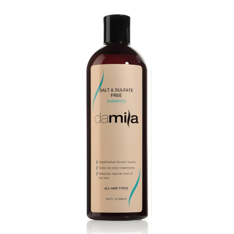 Salt & Sulfate Free Shampoo for Keratin & Color Treated Hair - Ideal for Damaged, Frizzy & Curly Hair | 16.9 Fl Oz