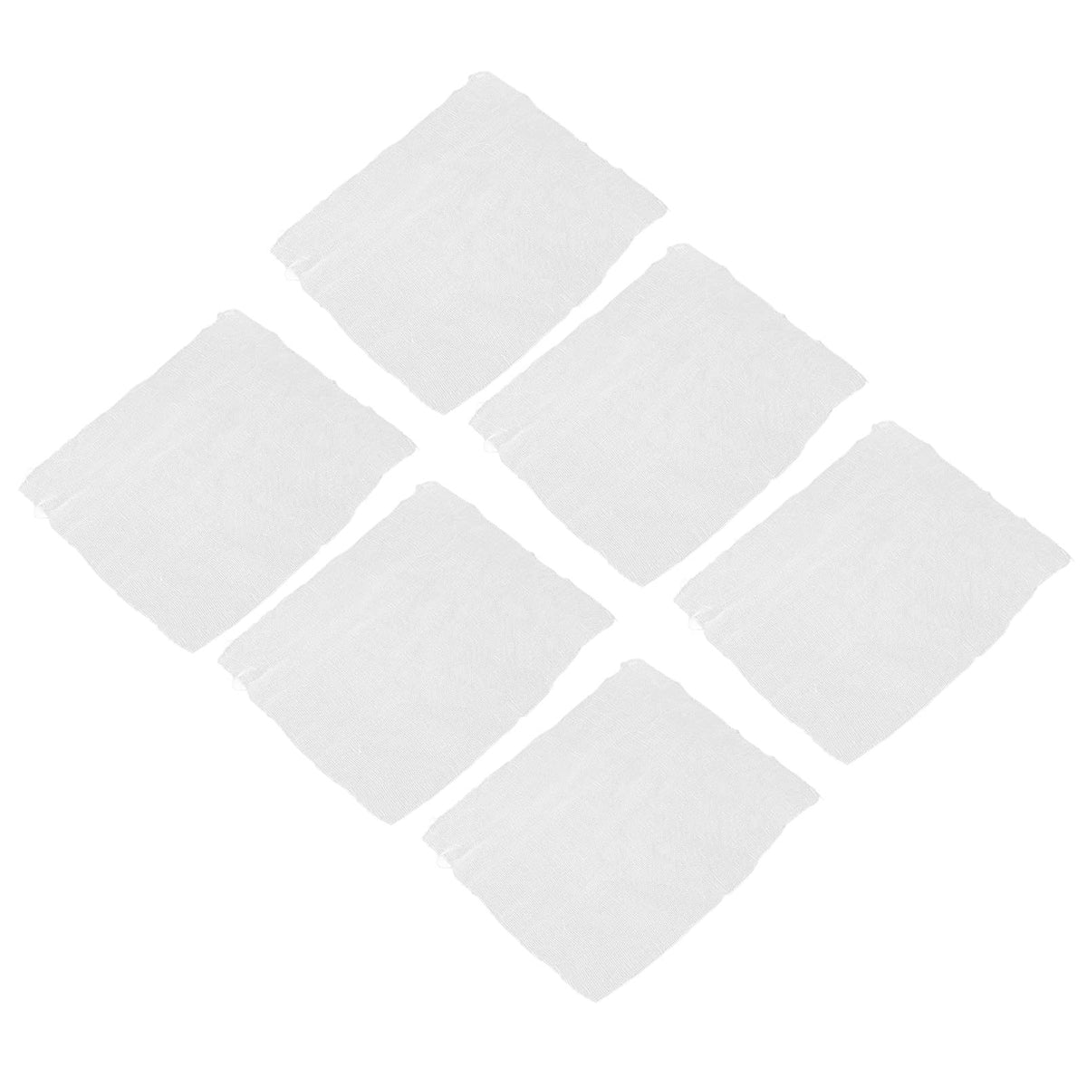 Dioche 100pcs Gauze Mask, Disposable Precut Gauze Face Masks, Soft Cotton Spa Gauze Mask Skin Care Paper Sheet for Treatments and Masks, Wholesale Business