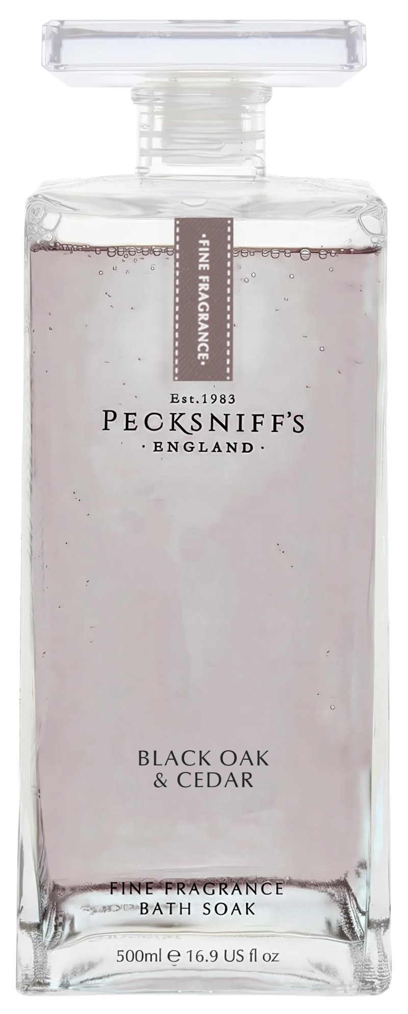 Pecksniff's Aroma:Therapy Deep-Sleep Bath Soak Decanter | 500ml/16.9 Fl Oz