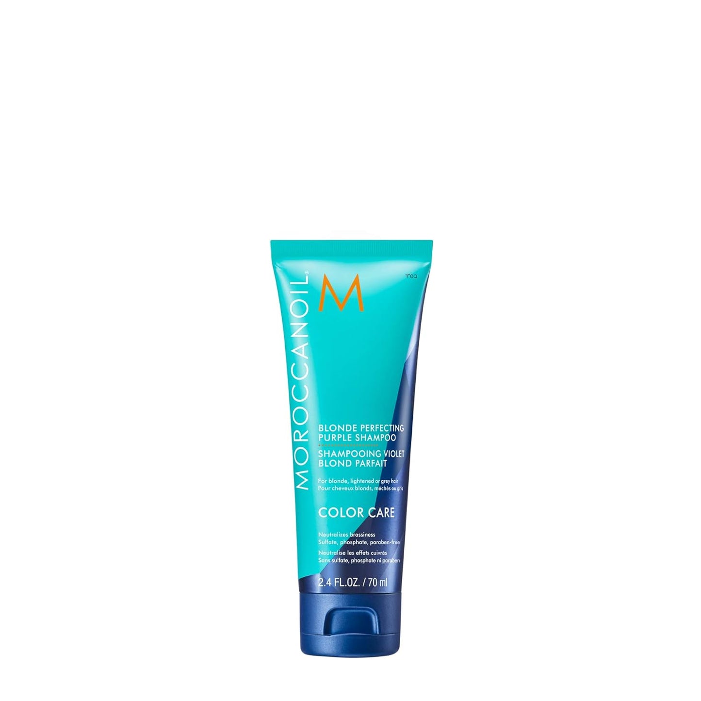 Moroccanoil Blonde Perfecting Purple Shampoo - Tone & Brighten Blonde Hair | 8.5 Fl Oz