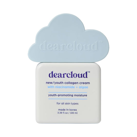 dearcloud Collagen Cream Moisturizer – Korean Face Cream (3.38 oz)