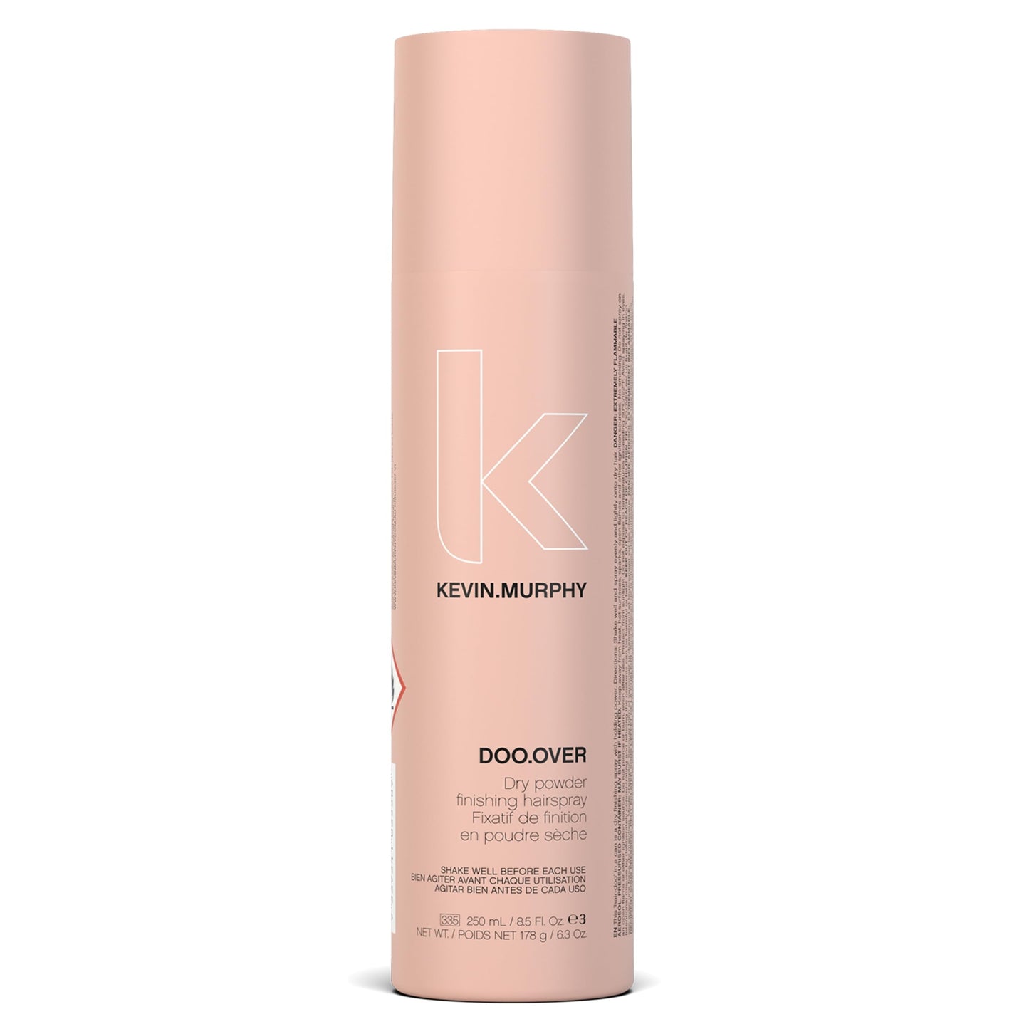 KEVIN.MURPHY DOO.OVER - Dry Powder Finishing Hair Spray - For All Hair Types & Lengths - Removes Oils & Product Residue - With Tapioca - Unscented - 250 mL / 8.5 fl oz