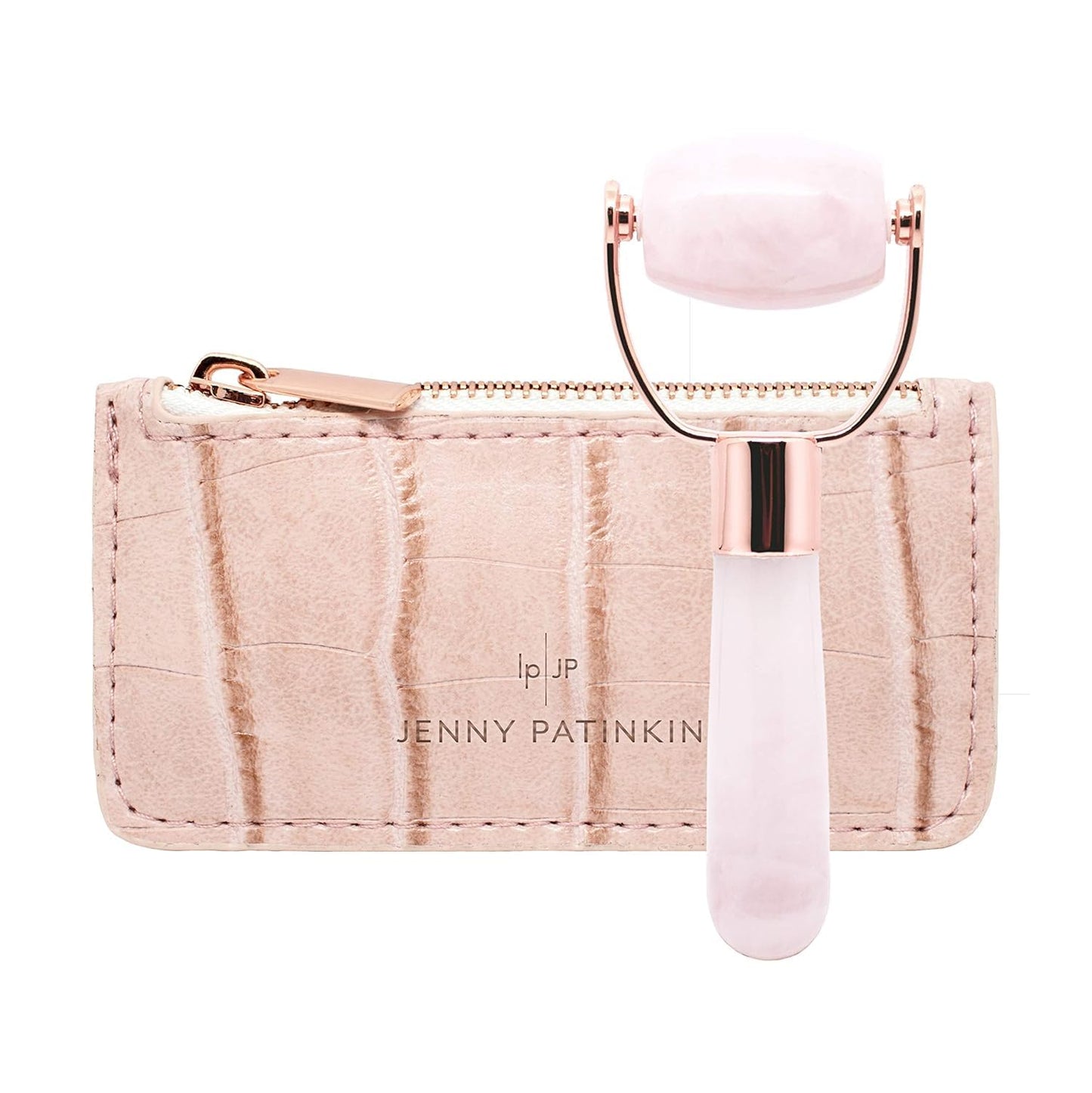 Luxury Rose Quartz Face Roller - Petite Skincare Tool for Sculpting & Relaxation | Radiant Skin Massager