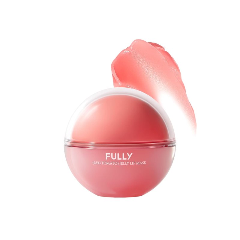 Tomato Jelly Lip Sleeping Mask - Hydrating Korean Lip Balm with Tomato Seed Oil & Hyaluronic Acid | 0.42 oz