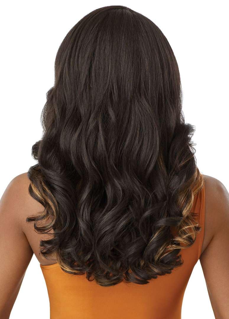 Outre Lace Front Wig - Melted Hairline - Juliet (JET BLACK 1)