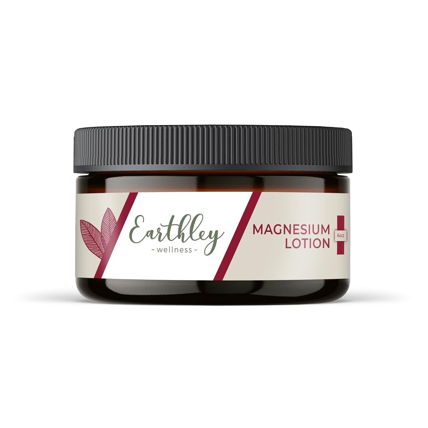 Magnesium Lotion - Original Lavender Body Cream for Relaxation & Muscle Recovery | 6oz Natural Formula with Beeswax & Mango Butter