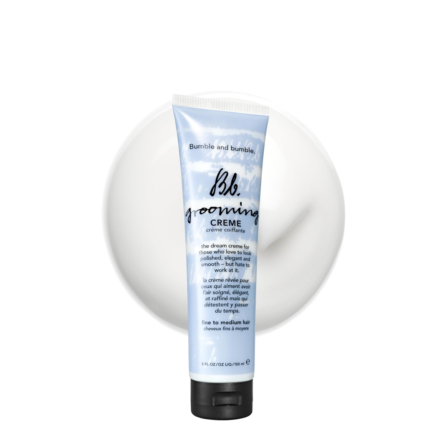 Bumble and bumble. Grooming Creme Hair Styling Cream | Smoothing + Subtle Hold |Adds Sheen and Moisture | For Wavy and Straight Fine to Medium Hair, 5 Fl Oz