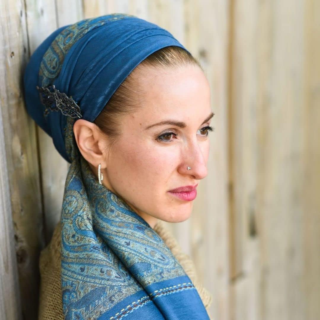 Wrapunzel No Slip Volumizer Headwrap - Comfortable Chemo Cap & Hijab | Made in USA
