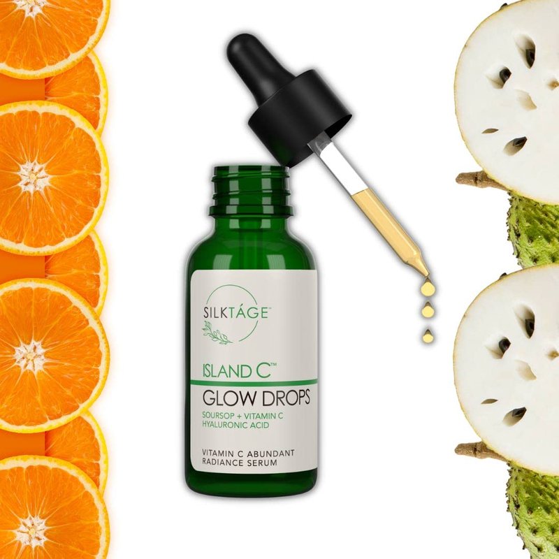 Glow Drops - Anti-Aging Vitamin C Face Serum with Hyaluronic Acid | Evens Skin Tone, 1 Fl Oz